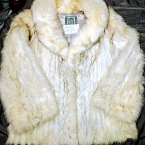Saga Furs Luxurious Cream Teddy Jacket